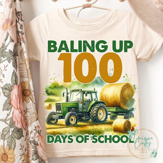 Baling Up 100 Days