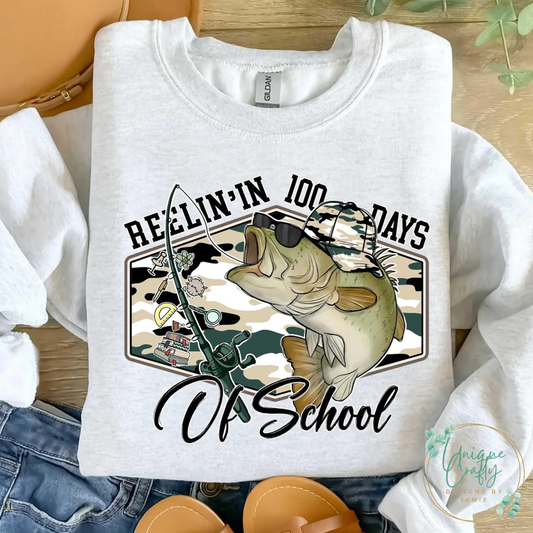Reelin' In 100 Days of School